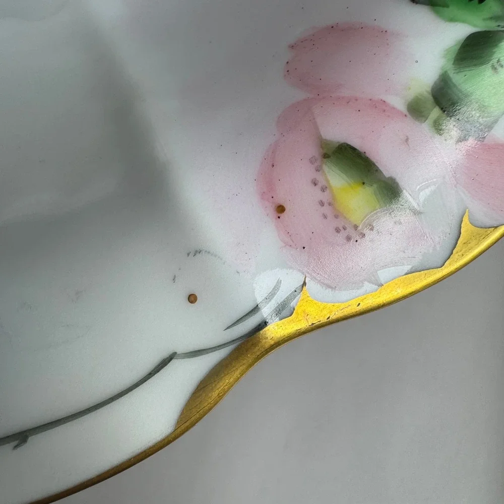 Vintage Japan Porcelain Lusterware‎ Bowl 9.5